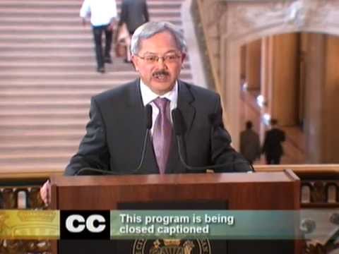 Mayor Lee Swears in New Appointments and Reappoint...