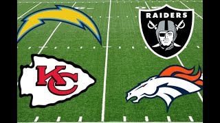 2018 AFC West Predictions: Chargers Will Win Title