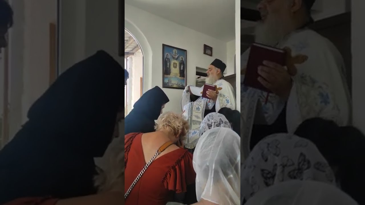 Părintele Daniel duhovnicul mănăstirii Slănic-Argeș (Taborul românesc)