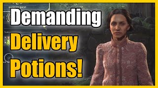 Celebrity Complete A Demanding Delivery in Hogwarts Legacy (Get Invisibility Potion Tutorial) Wealth