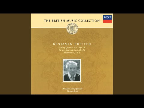 Britten: String Quartet No. 3, Op. 94: 1. Duets