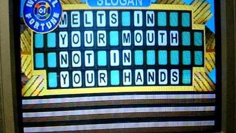 Playstation Wheel of Fortune Run Game 46 Part 2