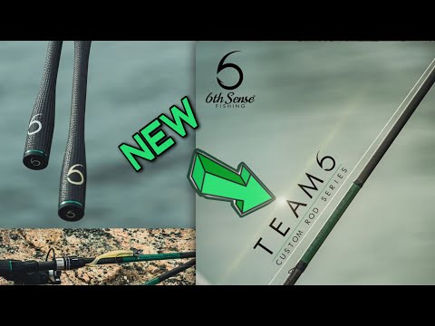 New 6th Sense TEAM 6 Custom Rod Series (UNBOXING) 