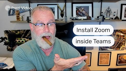 How do you install Zoom into Microsoft Teams?