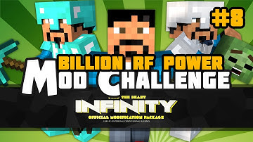 "FIRST POWER UNIT - MACHINES CAPACITOR UPGRADES" FTB INFINITY: Minecraft Mods Challenge.