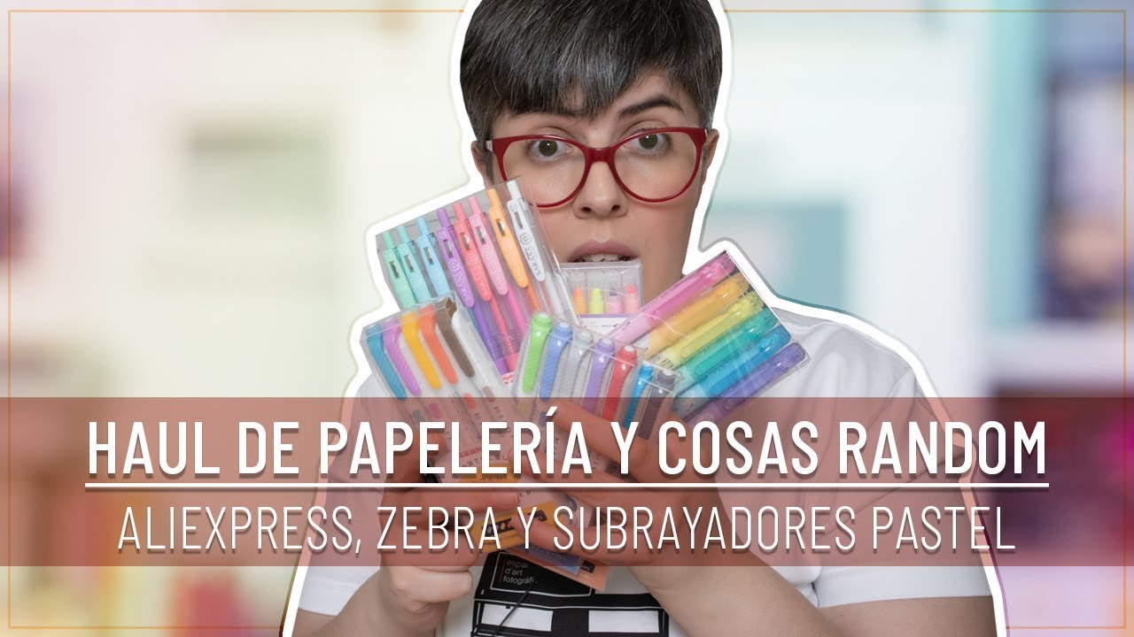 HAUL RANDOM | Happiness boutique, PAPELERÍA de aliexpress y ZEBRA SARASA