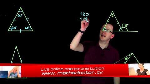 204 Angles in isosceles and equilateral triangles