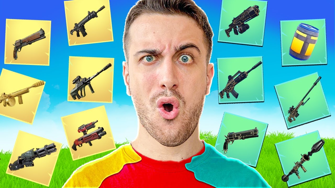 Armi MITICHE vs Armi ESOTICHE! Le uso TUTTE e VINCO! Quali le MIGLIORI? Fortnite ITA!