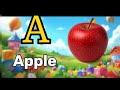 Learn ABC with Fun Songs for Kids | A for Apple Alphabet Learning Video for Toddlers and Preschooler