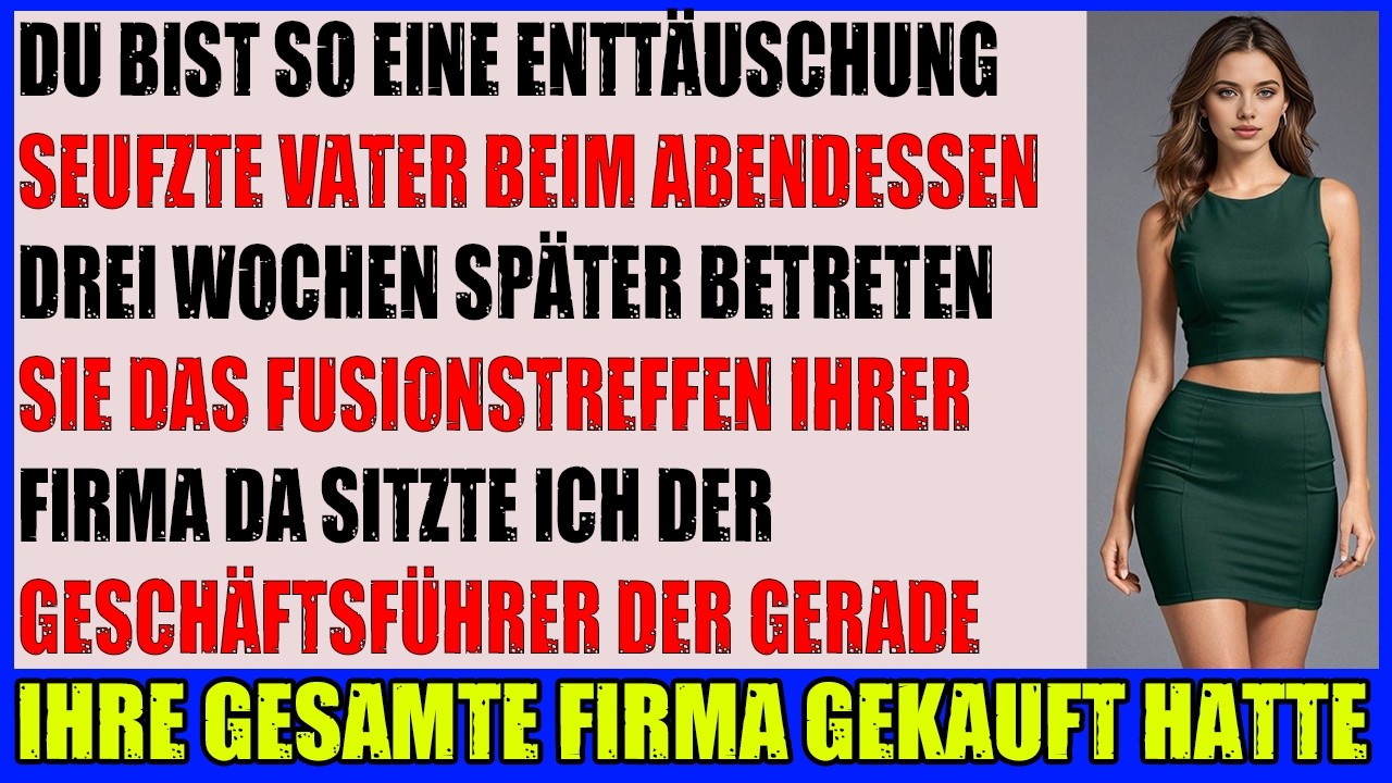 Meine Eltern nannten mich Versager  dann stand mein Name an der Cheftür