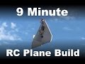 9 Minute RC Plane Build
