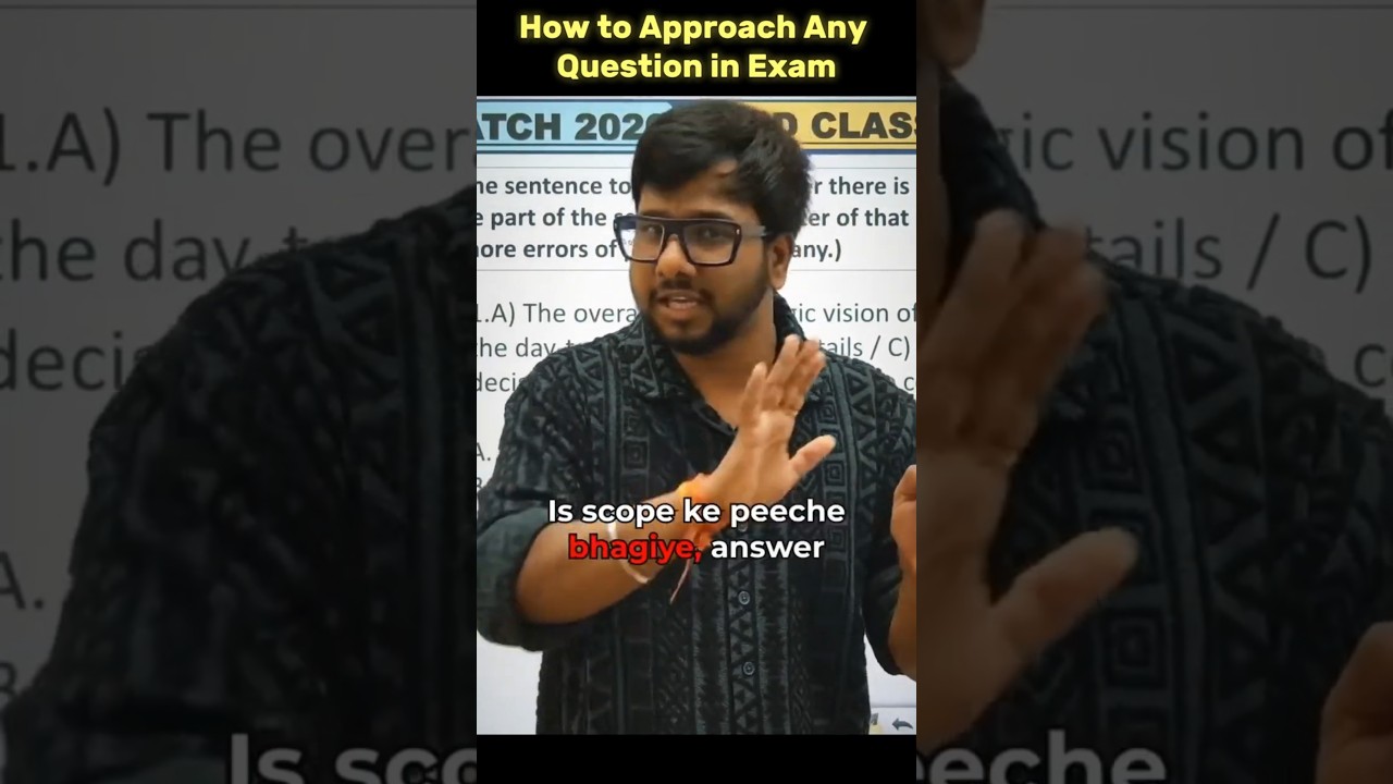 🚫 Stop Guessing! How to Attempt English Questions & Get 100% Accuracy in Mock Tests | Varun Chitra