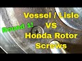 Round 1! Vessel and Lisle Impact Screwdrivers vs Honda Rotor Screws (With Bonus Tool Haul)