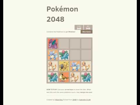 pokemon 2048 gameplay youtube