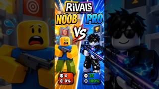 ROBLOX RIVALS NOOB VS PRO GAMEPLAY 😱