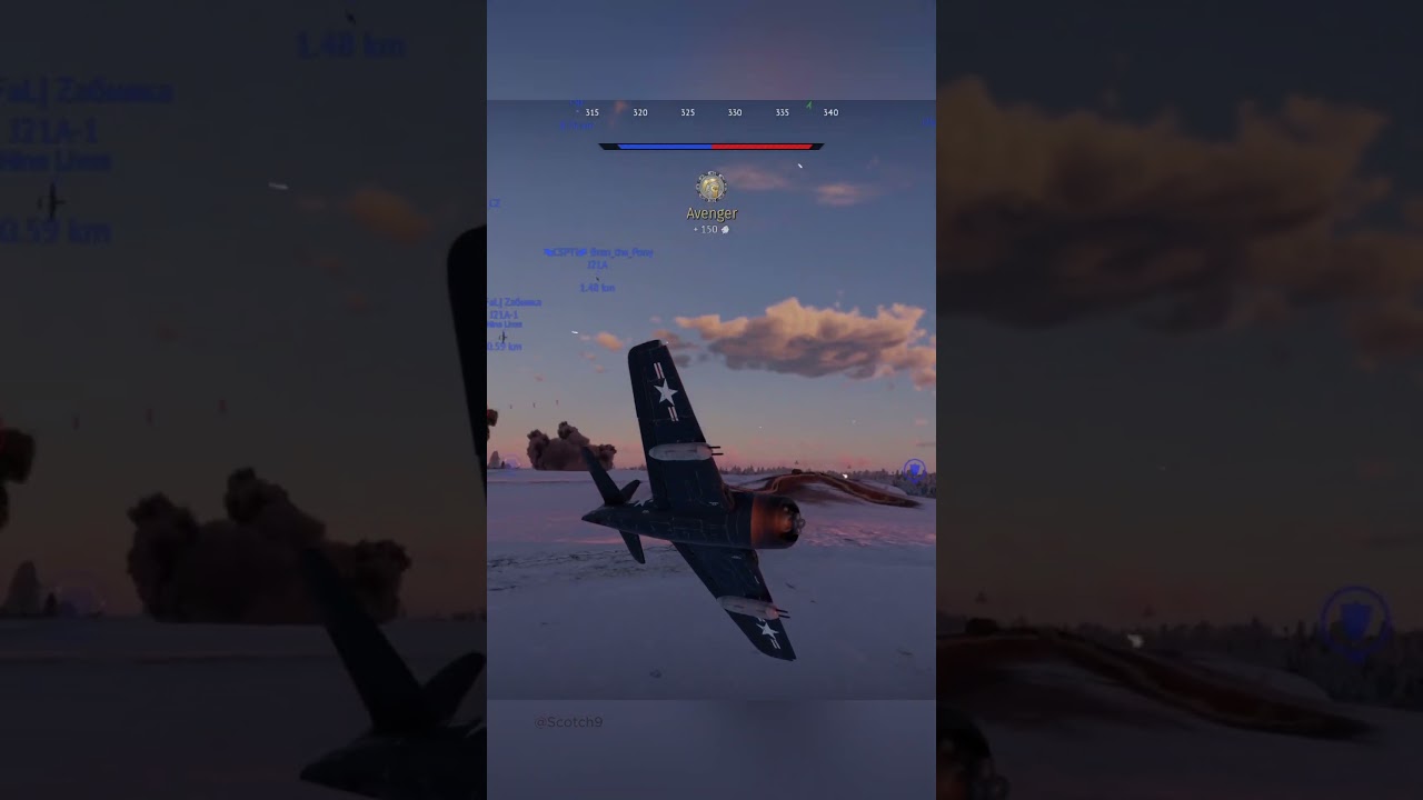 Smooth and Deadly - F8F-1 in Action 🔥