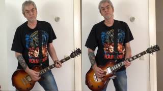 Video thumbnail of "RAMONES - My Back Pages (guitar cover remake)"