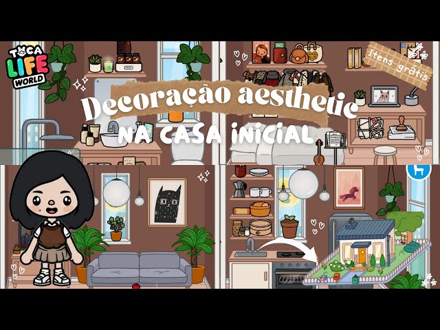 💟 DECORANDO A CASA GRÁTIS 💟 TOCA LIFE WORLD - EU AMEI 💟 