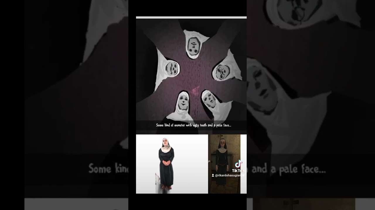 foto biarawati yang di game horor evil nun 2, evil nun maze, evil nun rush