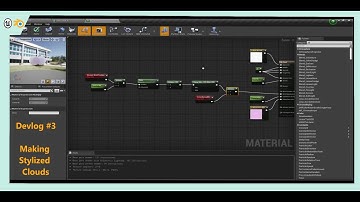 UE4 Tutorial - Making a stylized pink clouds
