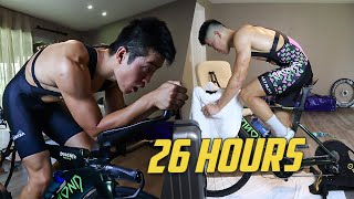 Spending 26 Hours Cycling In My Room!