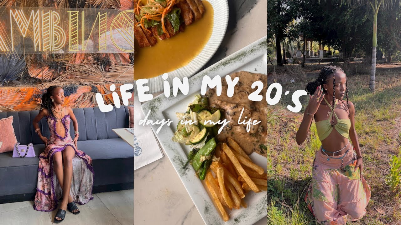 Жизнь в мои 20 с лишним лет | Заплетаю себе волосы🤭, встречи с подругами🧚🏽‍♀️, новая татуировка 😝...