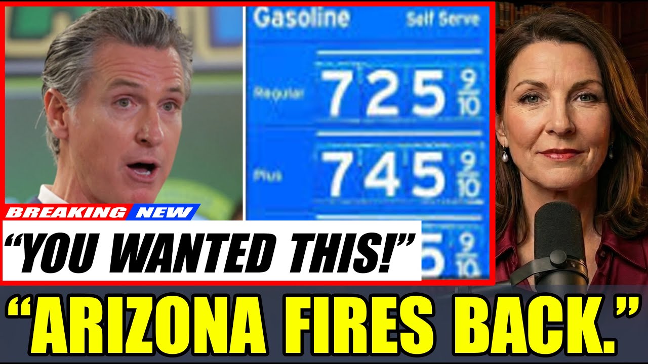 Arizona pressured the California Governor forcing him to provide a response about theGAS plant issue