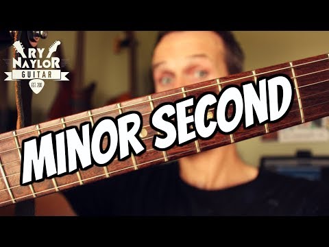 Minor Second on Guitar (Flat 2) (b2) Guitar Interval Lesson