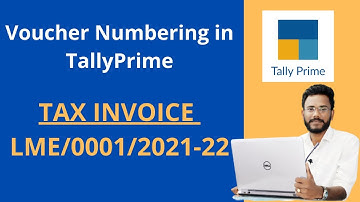 Learn How to Update Voucher Numbering in TallyPrime I Invoice Number I New FY I Vedanta Academy Ravi