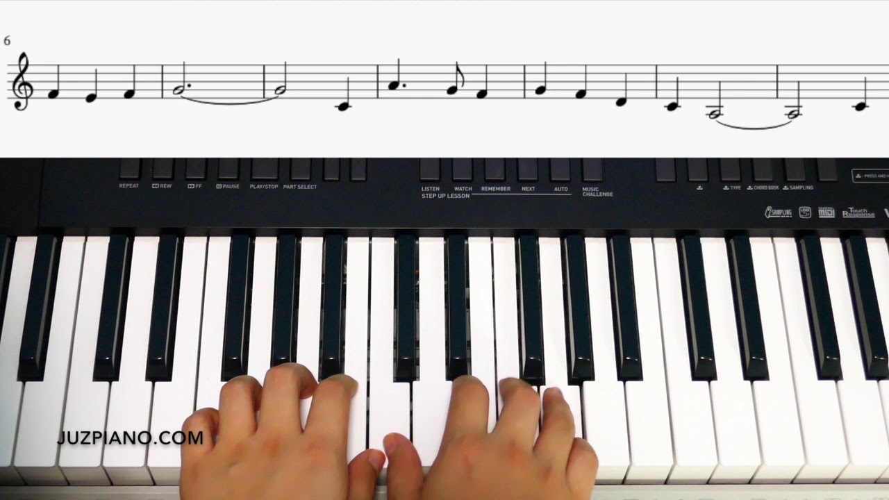 My Bonnie - Piano Lesson Made Easy Level 2 (With Score) - YouTube