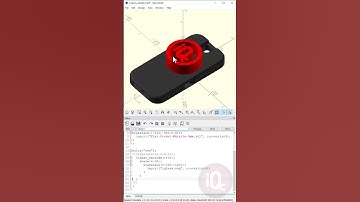 OpenScad: Personalize existing item #3dprinting #openscad #openscadtutorials
