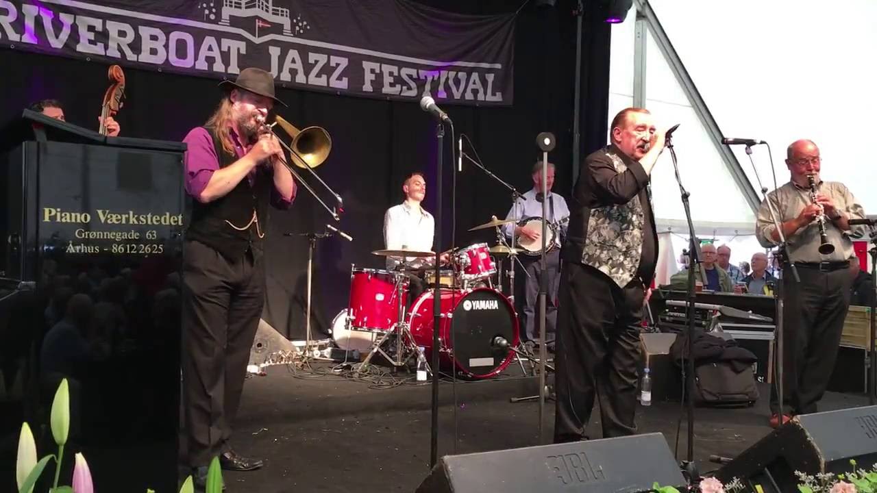 Baby Jools & Jazzaholics (GB) "Blue Turning Grey Over You" Riverboat Jazz Fest Silkeborg 2016
