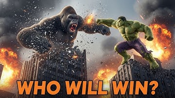 HULK vs. KING KONG: The ULTIMATE Battle for Dominance!