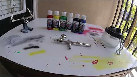 What you need to Start Airbrush Painting lures!