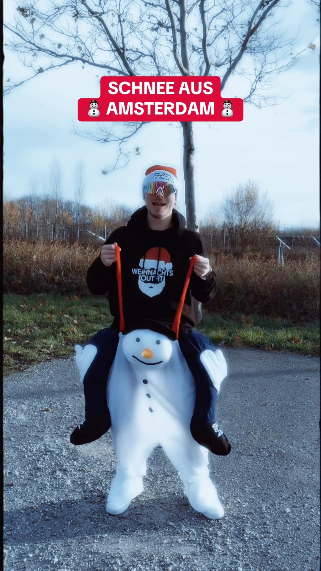 Schneemann, bester Mann ? #weihnachten #christmas  #weihnachtslied #amsterdam #fürdich #foryou