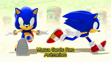 Sonic Generations: Marza Running Cycle Animation