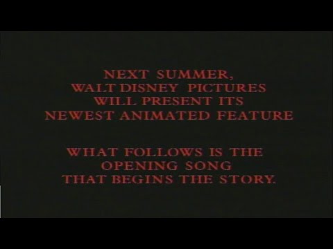 The Lion King - Teaser Trailer #1 (November 12, 1993) thumbnail