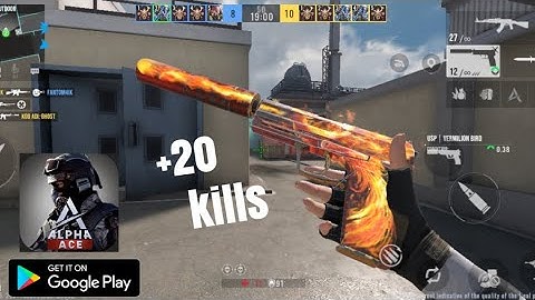 ALPHA ACE - INSANE TEAM CLASH GAMEPLAY (CS:GO MOBILE)