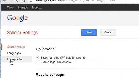 Use Google Scholar to access library resources