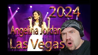 MAYBE HER BEST CONCERT ? ANGELINA JORDAN 2024 LAS VEGAS CONCERT (REACTION) PART 1