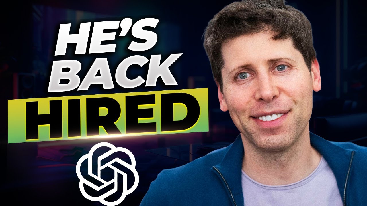 Sam Altman is Back as CEO of OpenAI