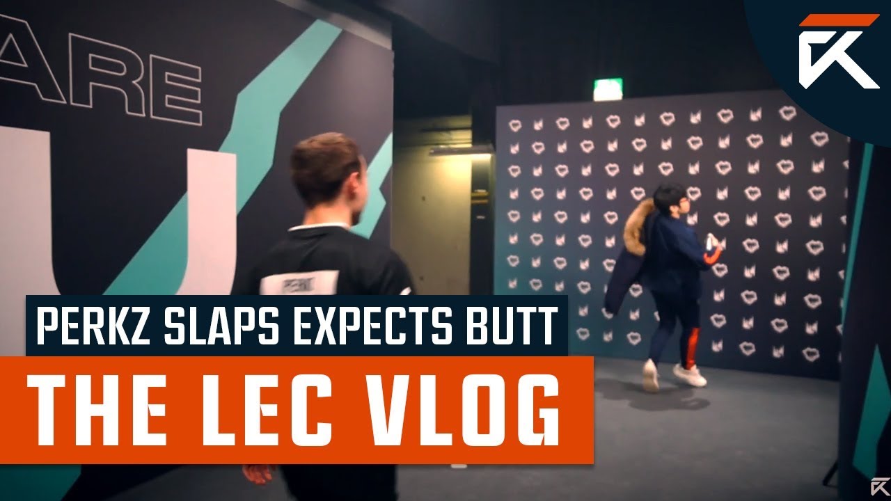 Perkz Slaps Expect's Butt | The LEC Vlog | Episode 11 vs. Rogue