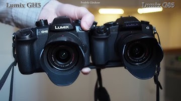Lumix GH5 and G85 Dual IS comparison