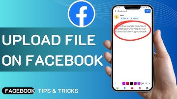 How To Upload File On Facebook | How To Upload PDF File On Facebook