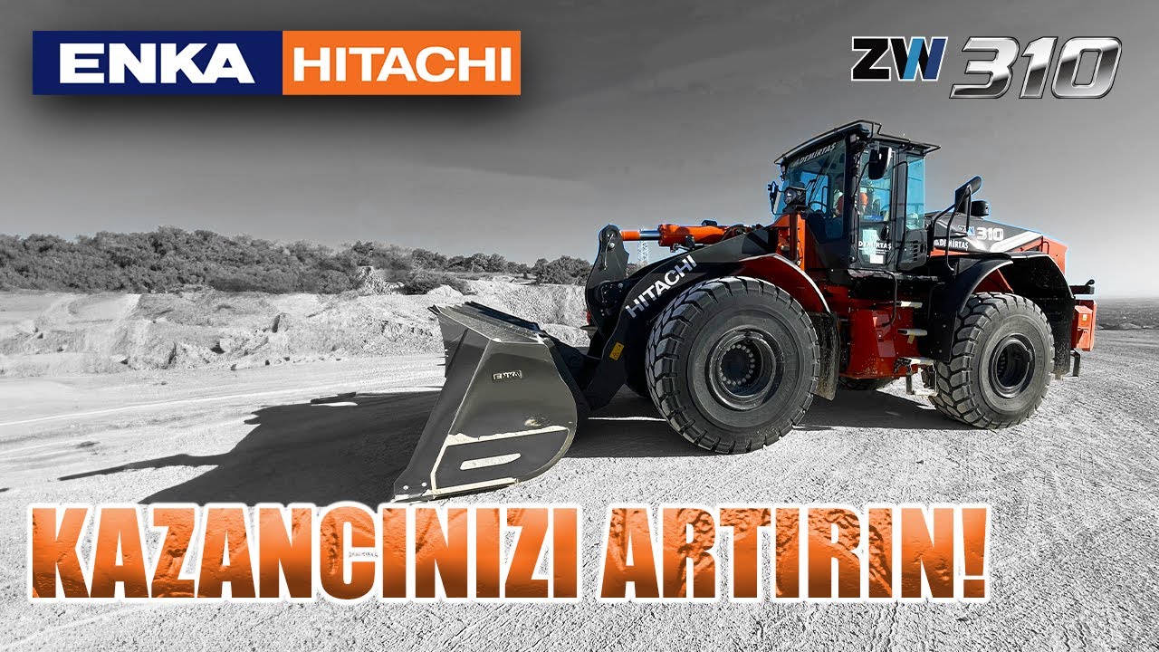 Yeni Hitachi ZW310-7 Lastikli Yükleyici ile Kazancınızı Artırın