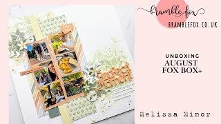 August Fox Box+ Unboxing