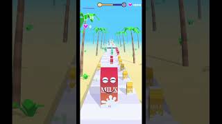 Gameplay top mobile games Relaxing n satisfying game iOS/ANDROID JUICE RUN #shorts Level 295