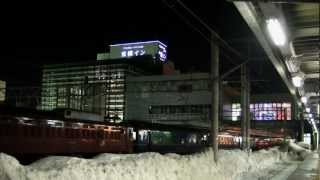 2012/2/29(Wed) 上り寝台特急日本海(4002レ) 弘前駅 EF81-106号機