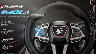 Руль FlashFire IMOLA RACING WHEEL 2023 за 629 Рулей! Распаковка и обзор!