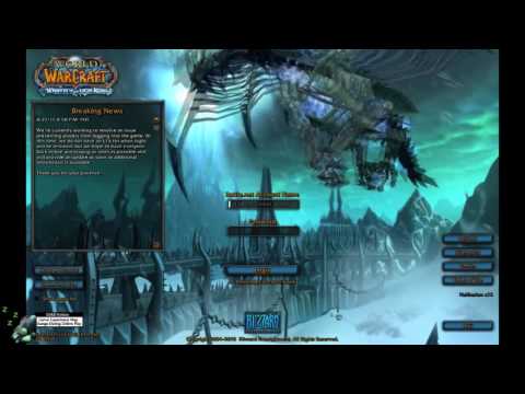 All WoW Login Screens! (Vanilla - Legion)